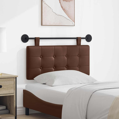 Testata appesa Marrone 100 x 55 x 5 cm Pelle Sintetica