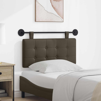 Testata appesa Grigio 100 x 55 x 5 cm Pelle Sintetica