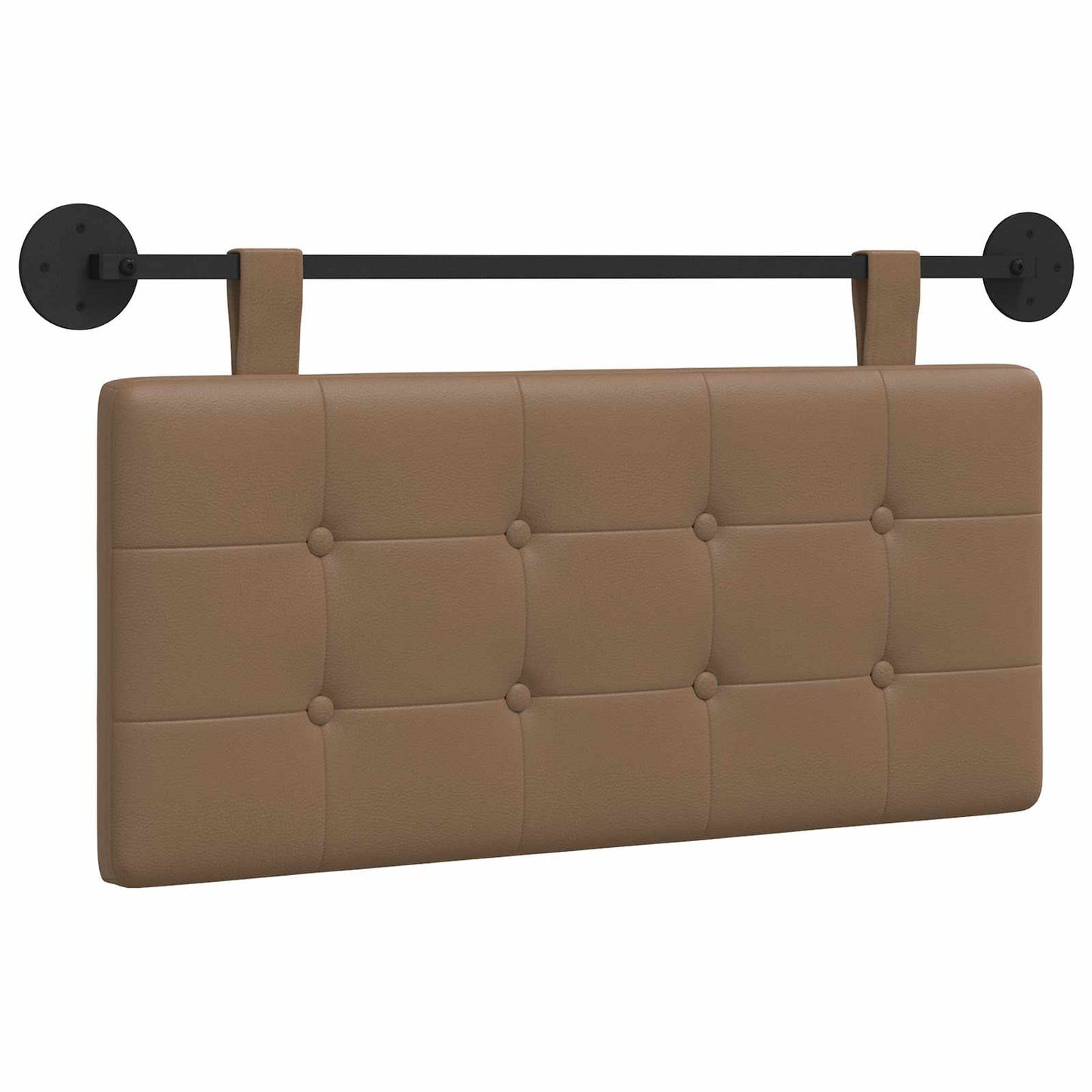 Testata appesa Cappuccino 100 x 55 x 5 cm Pelle Sintetica