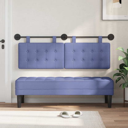 Testata appesa Blu jeans 130 x 55 x 5 cm Tessuto