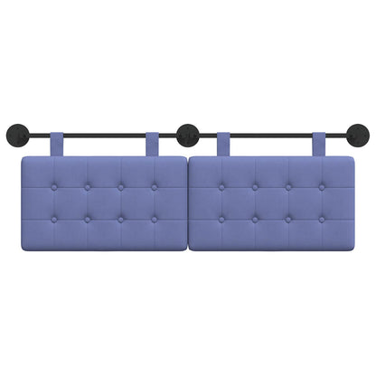 Testata appesa Blu jeans 130 x 55 x 5 cm Tessuto