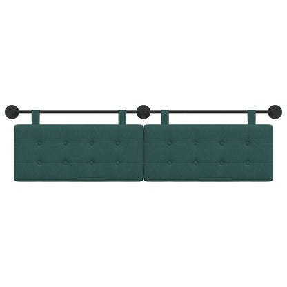 Testata appesa Verde Scuro 190 x 55 x 5 cm Tessuto