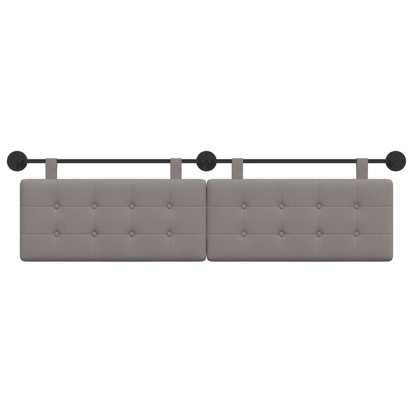 Testata appesa Montaggio a parete Talpa 190 x 55 x 5 cm Tessuto