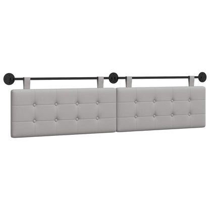 Testata appesa Grigio Nuvola 210 x 55 x 5 cm Tessuto