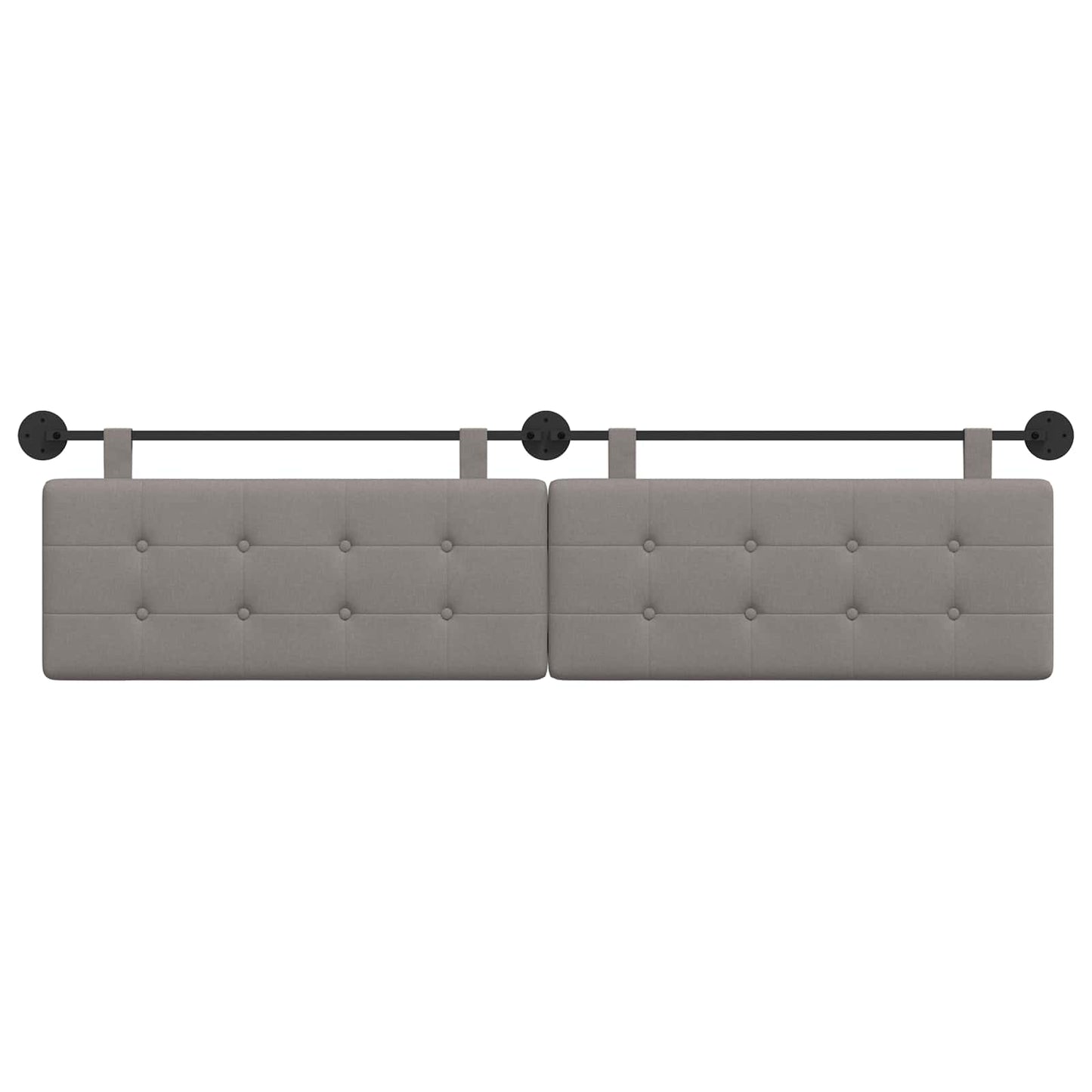 Testata appesa Montaggio a parete Talpa 210 x 55 x 5 cm Tessuto