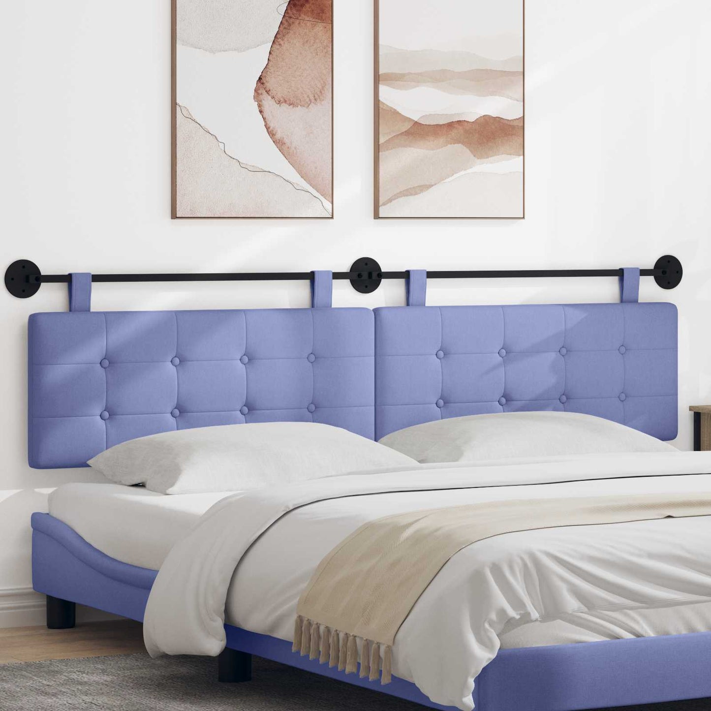 Testata appesa Blu jeans 210 x 55 x 5 cm Tessuto