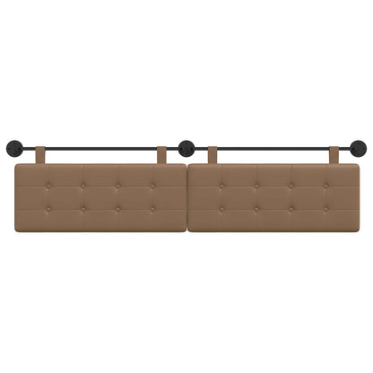 Testata appesa Cappuccino 210 x 55 x 5 cm Pelle Sintetica