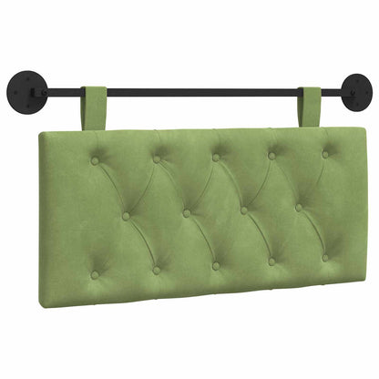 Testata appesa Verde chiaro 90 x 55 x 7 cm Velluto