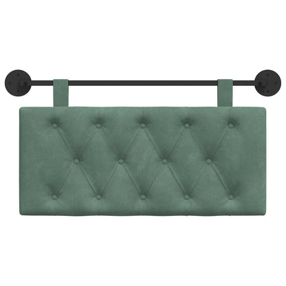 Testata appesa Verde Mare 100 x 55 x 7 cm Velluto