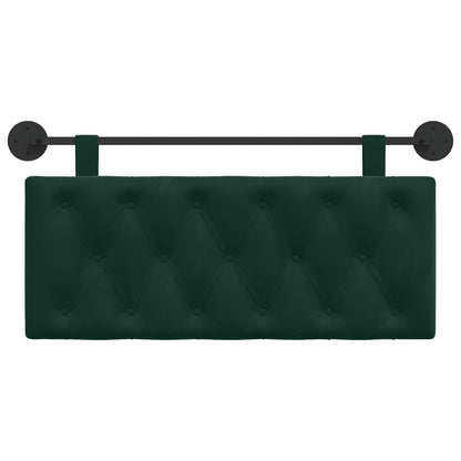Testata appesa Verde Scuro 110 x 55 x 7 cm Velluto