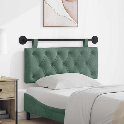 Testata appesa Verde Mare 110 x 55 x 7 cm Velluto
