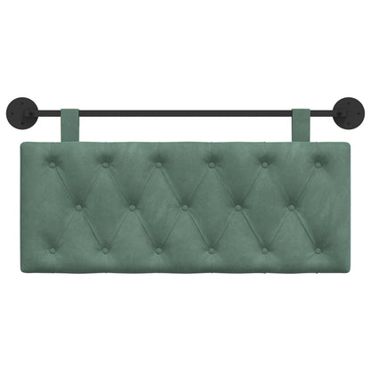 Testata appesa Verde Mare 110 x 55 x 7 cm Velluto