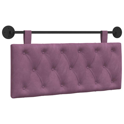 Testata appesa Montaggio a parete Viola 110 x 55 x 7 cm Velluto