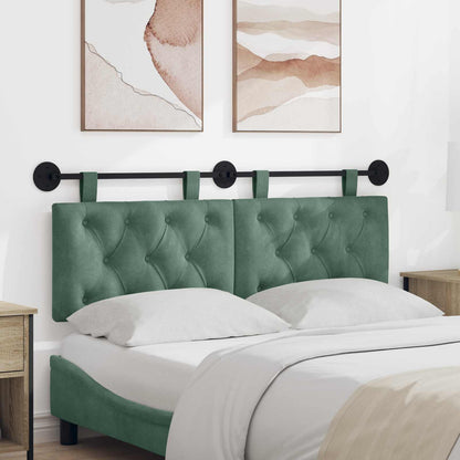 Testata appesa Verde Mare 150 x 55 x 7 cm Velluto