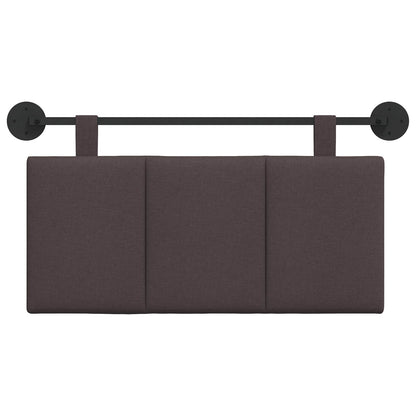 Testata appesa Rigato Marrone Scuro 90 x 55 x 5 cm Tessuto