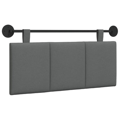 Testata appesa Rigato Grigio scuro 110 x 55 x 5 cm Tessuto