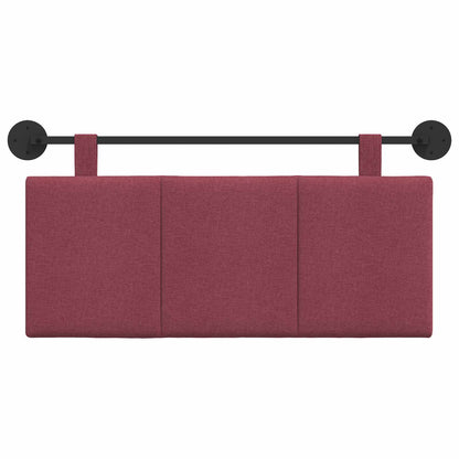 Testata appesa Rigato Rosso Vino 110 x 55 x 5 cm Tessuto