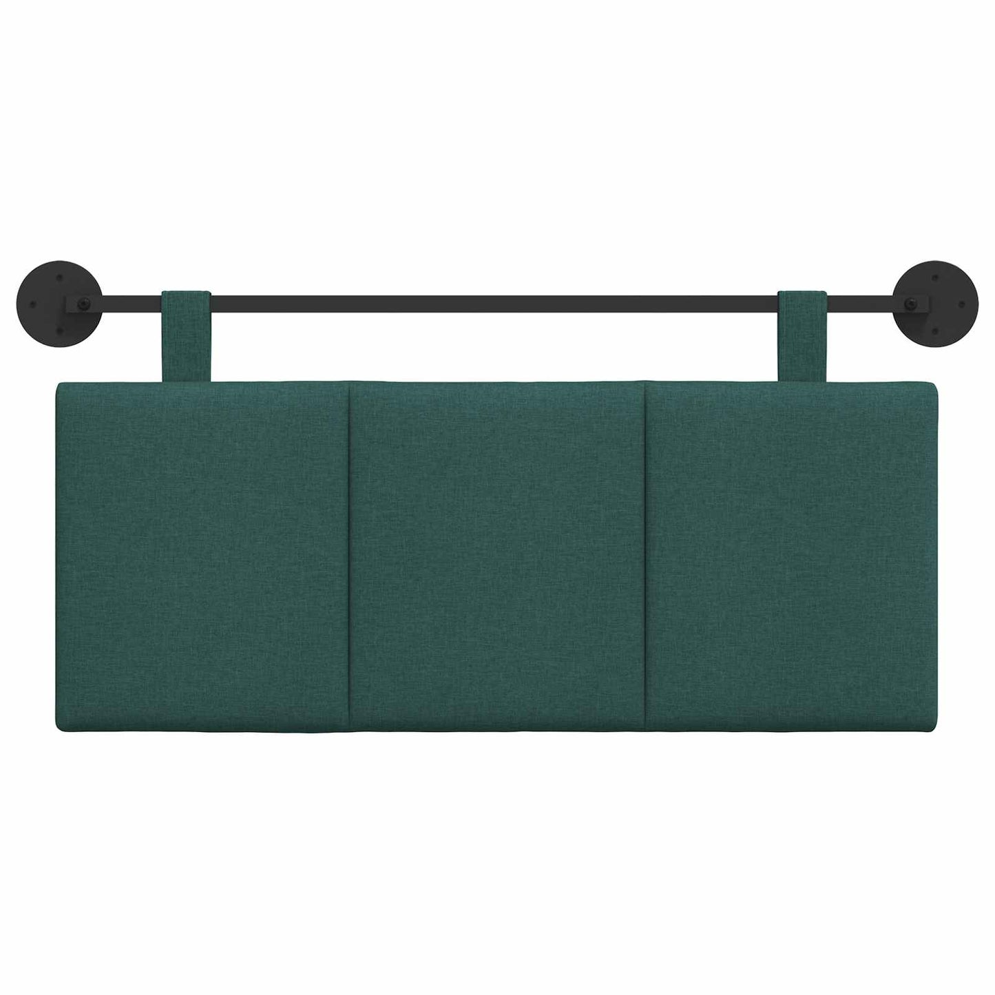 Testata appesa Rigato Verde Scuro 110 x 55 x 5 cm Tessuto