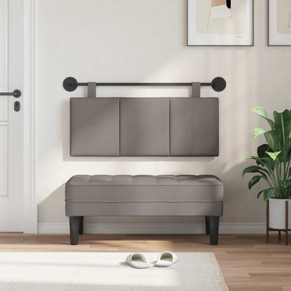 Testata appesa Montaggio a parete Talpa 110 x 55 x 5 cm Tessuto