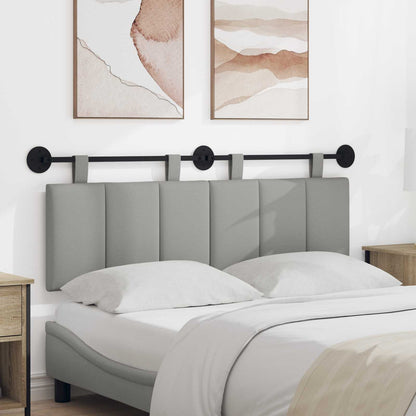 Testata appesa Rigato Grigio Nuvola 150 x 55 x 5 cm Tessuto