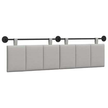 Testata appesa Rigato Grigio Nuvola 170 x 55 x 5 cm Tessuto