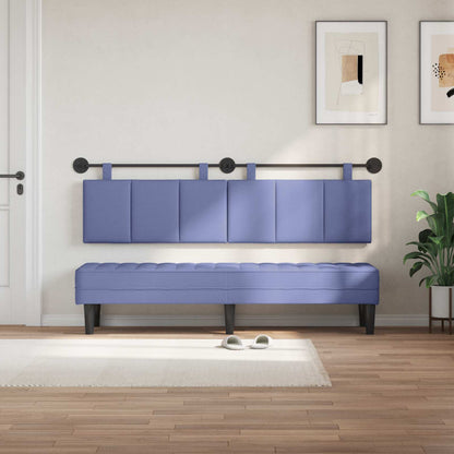 Testata appesa Rigato Blu jeans 170 x 55 x 5 cm Tessuto
