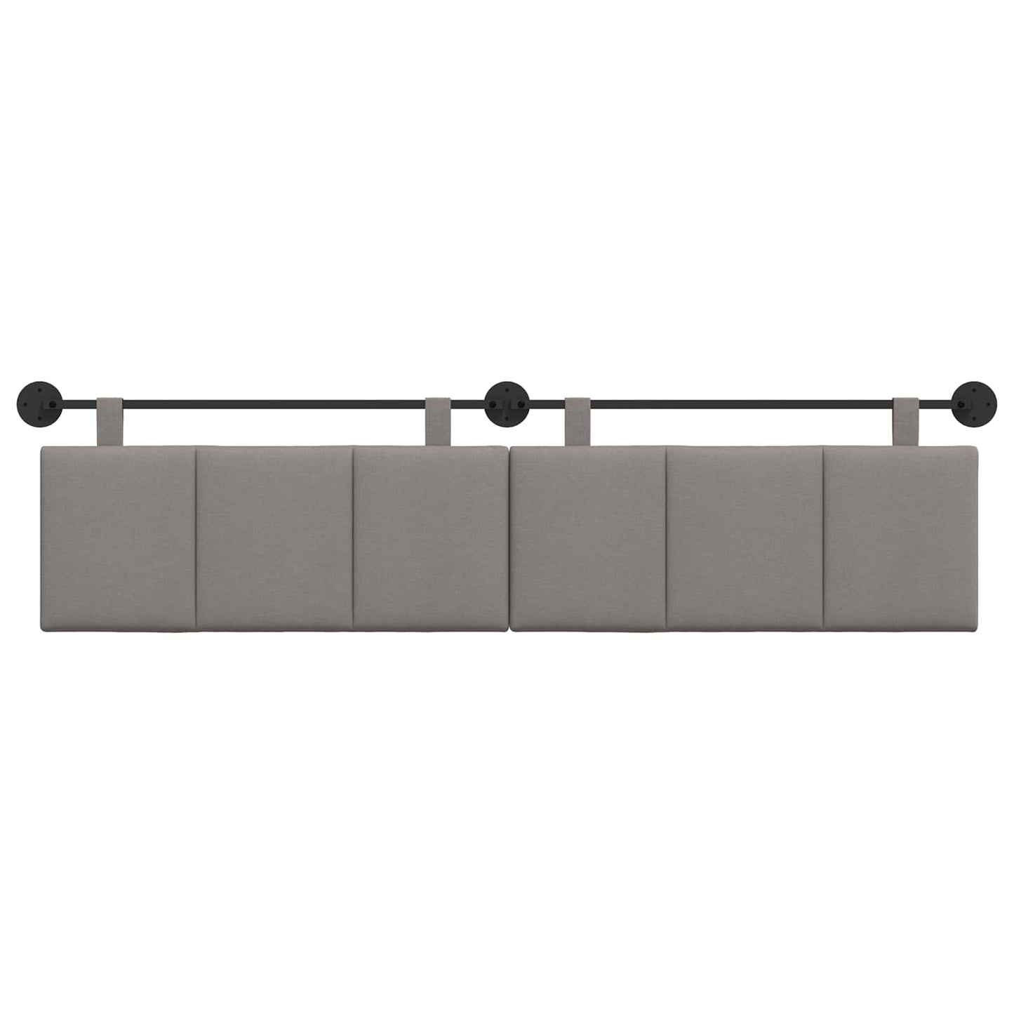 Testata appesa Montaggio a parete Talpa 210 x 55 x 5 cm Tessuto