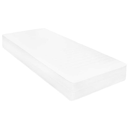 Letto Giorno con materasso Marrone Cera e Bianco 90 x 200 cm