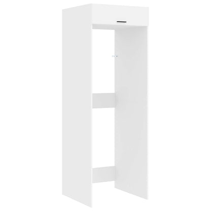 Mobiletto per lavatrice con porta Bianco 67,5 x 68 x 200 cm