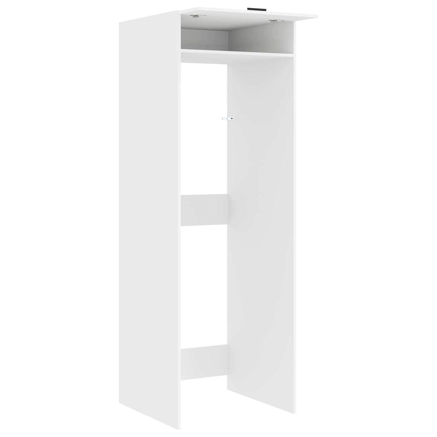 Mobiletto per lavatrice con porta Bianco 67,5 x 68 x 200 cm