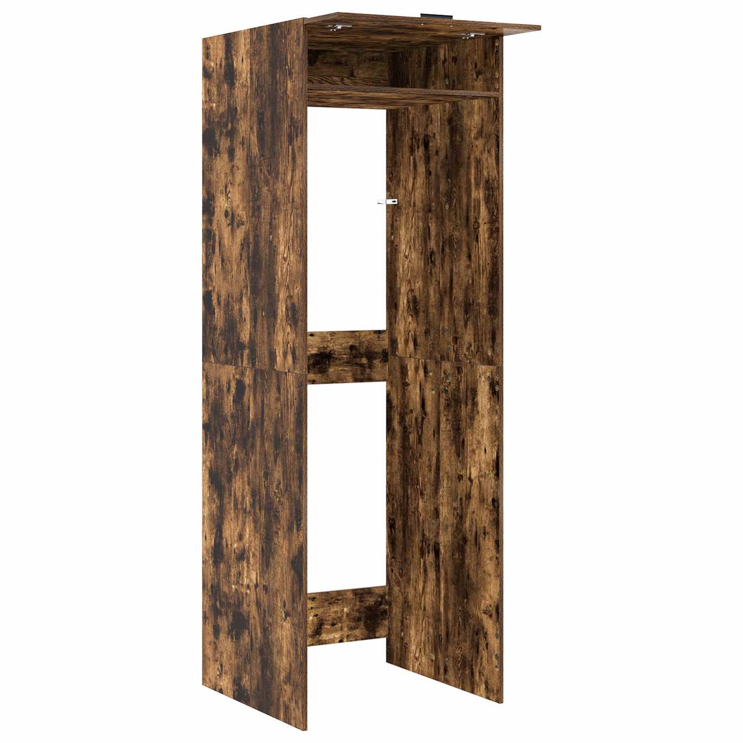 Mobiletto per lavatrice Rovere fumÃ© 67,5 x 68 x 200 cm