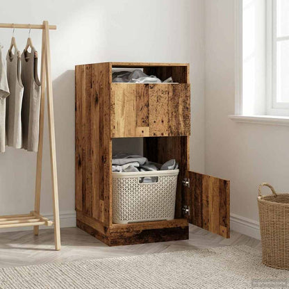 Mobile da lavanderia con porta Legno vecchio 50 x 68 x 102 cm