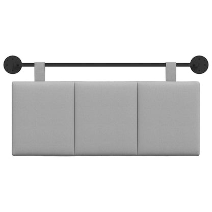 Testata appesa Rigato Grigio Nuvola 110 x 55 x 5 cm Tessuto