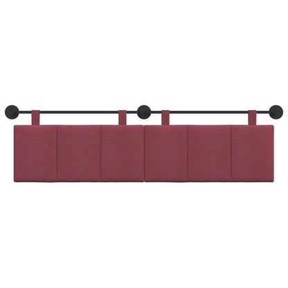 Testata appesa Rigato Rosso Vino 170 x 55 x 5 cm Tessuto