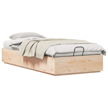Letto ottomano Naturale 80 x 200 cm Legno di pino massiccio