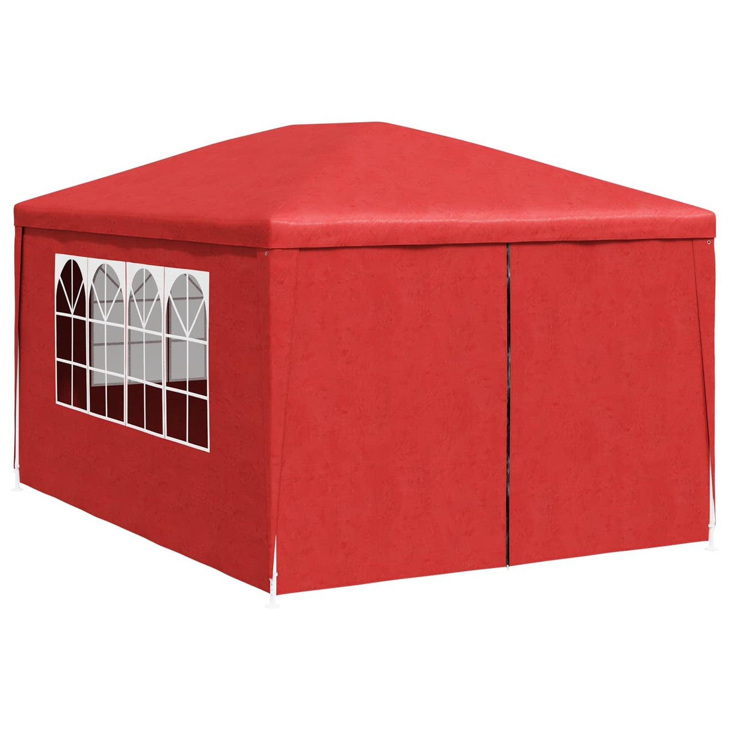 Tenda da festa con pareti Rosso 400 x 300 x 255 cm