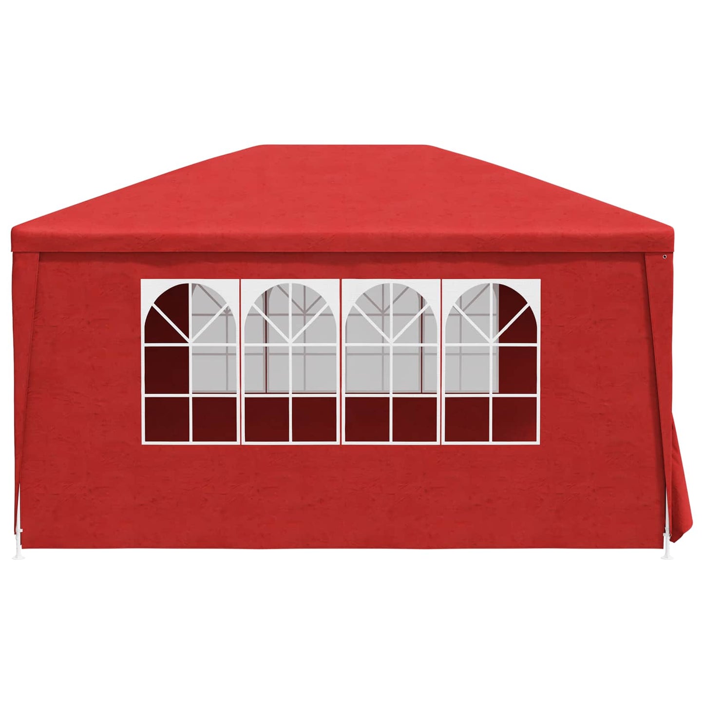 Tenda da festa con pareti Rosso 400 x 300 x 255 cm