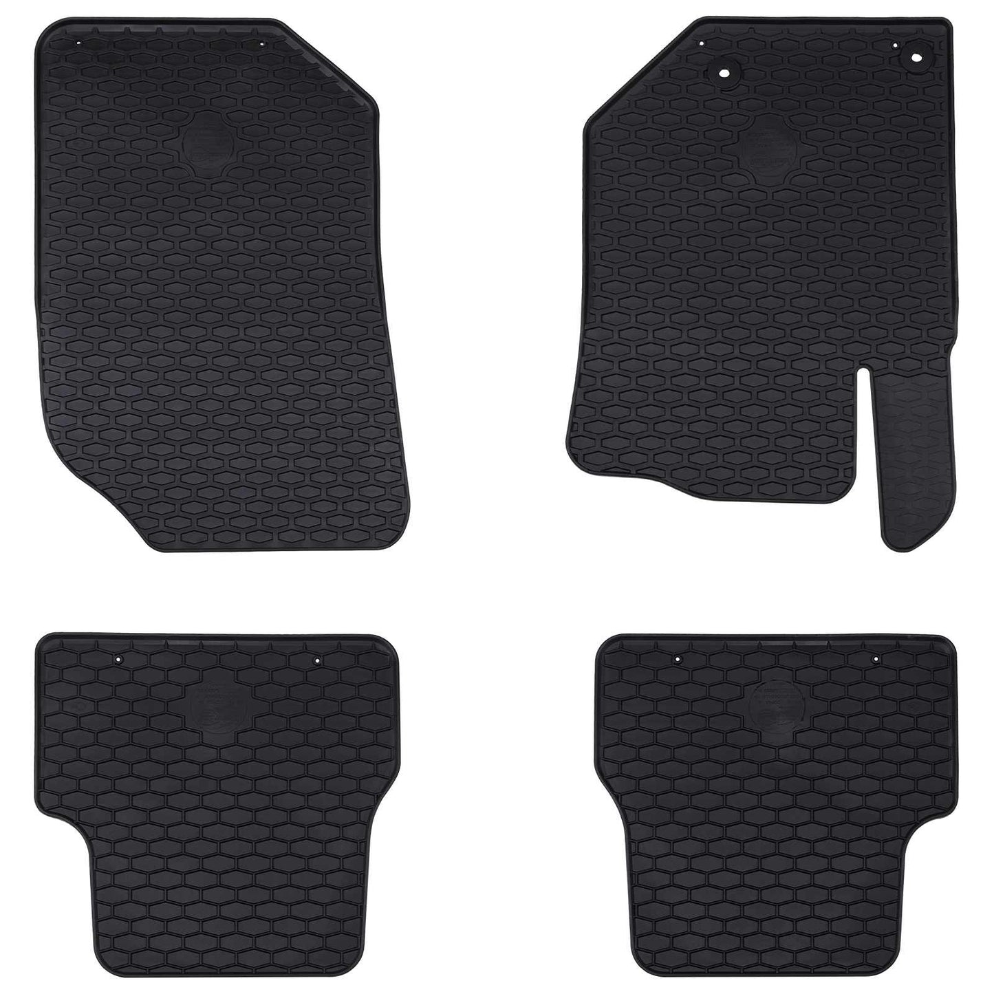Tappetino per Auto 4 pcs Nero Adatto per DS3 2019- Gomma
