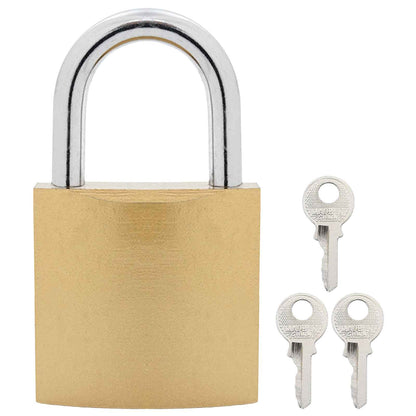 U Lock con Chiavi 6 pcs Ottone Ferro