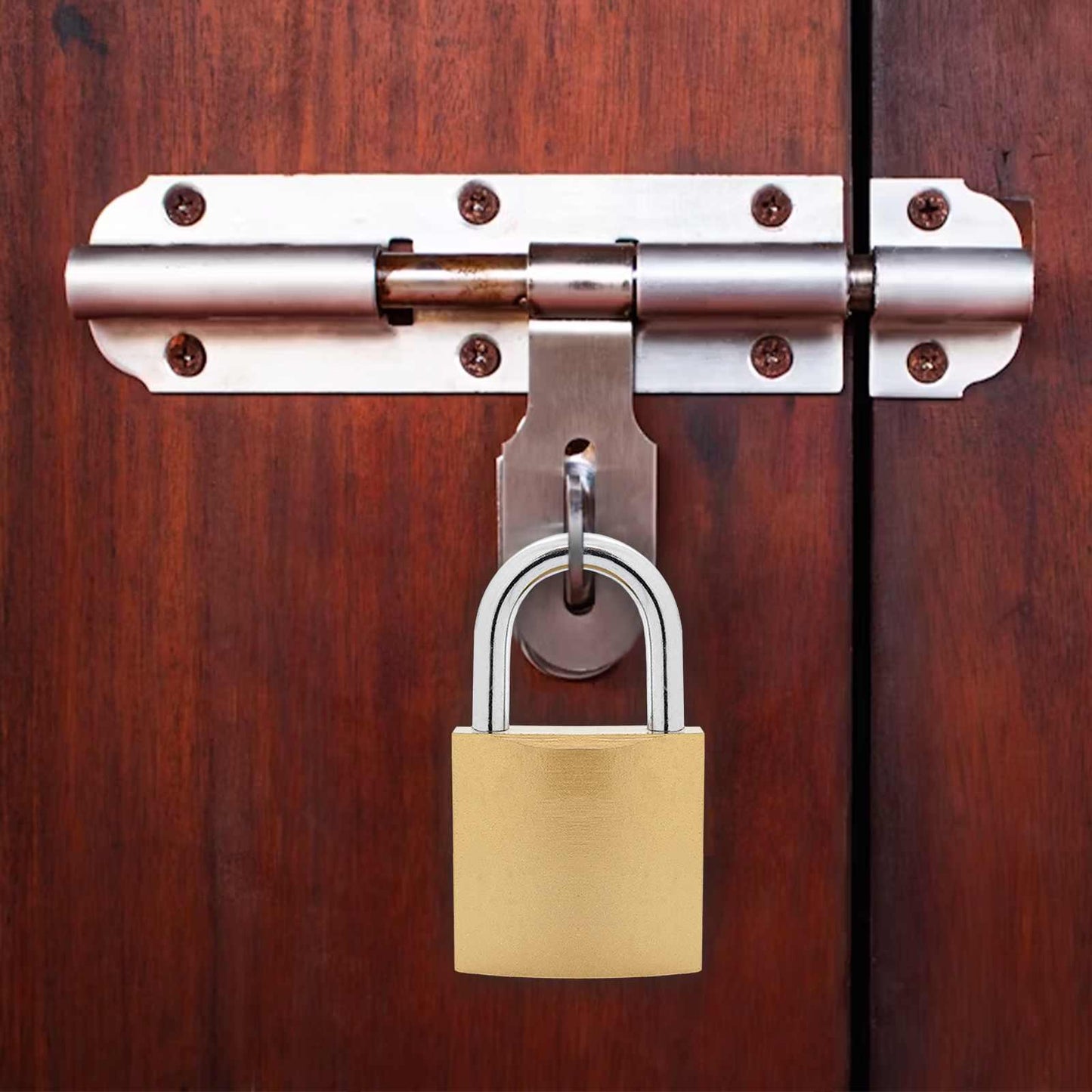 U Lock con Chiavi 100 pcs Ottone Ferro