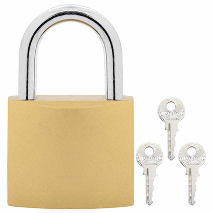 U Lock con Chiavi 6 pcs Ottone Ferro