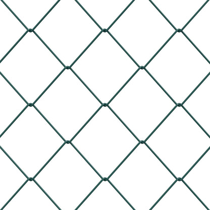 Recinzione a rete metallica Verde 2 x 20 m Acciaio