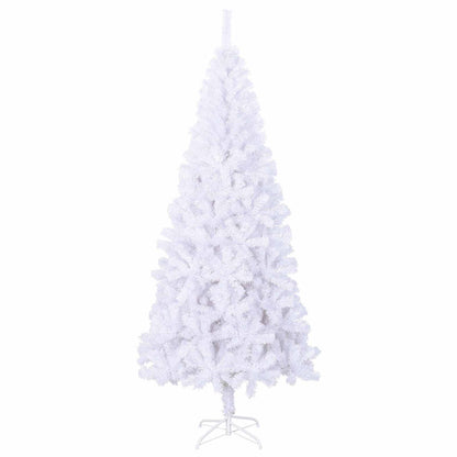 Albero di Natale artificiale Bianco 180 cm PVC e Acciaio