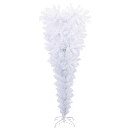 Albero di Natale artificiale Bianco 120 cm PVC e Acciaio