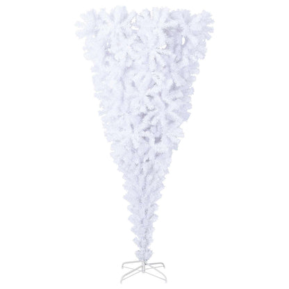 Albero di Natale artificiale Bianco 180 cm PVC e Acciaio