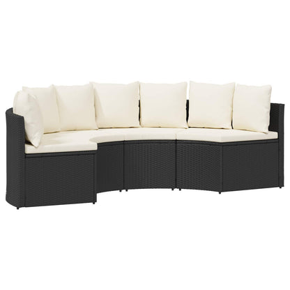 Set di divani 2 pcs Nero