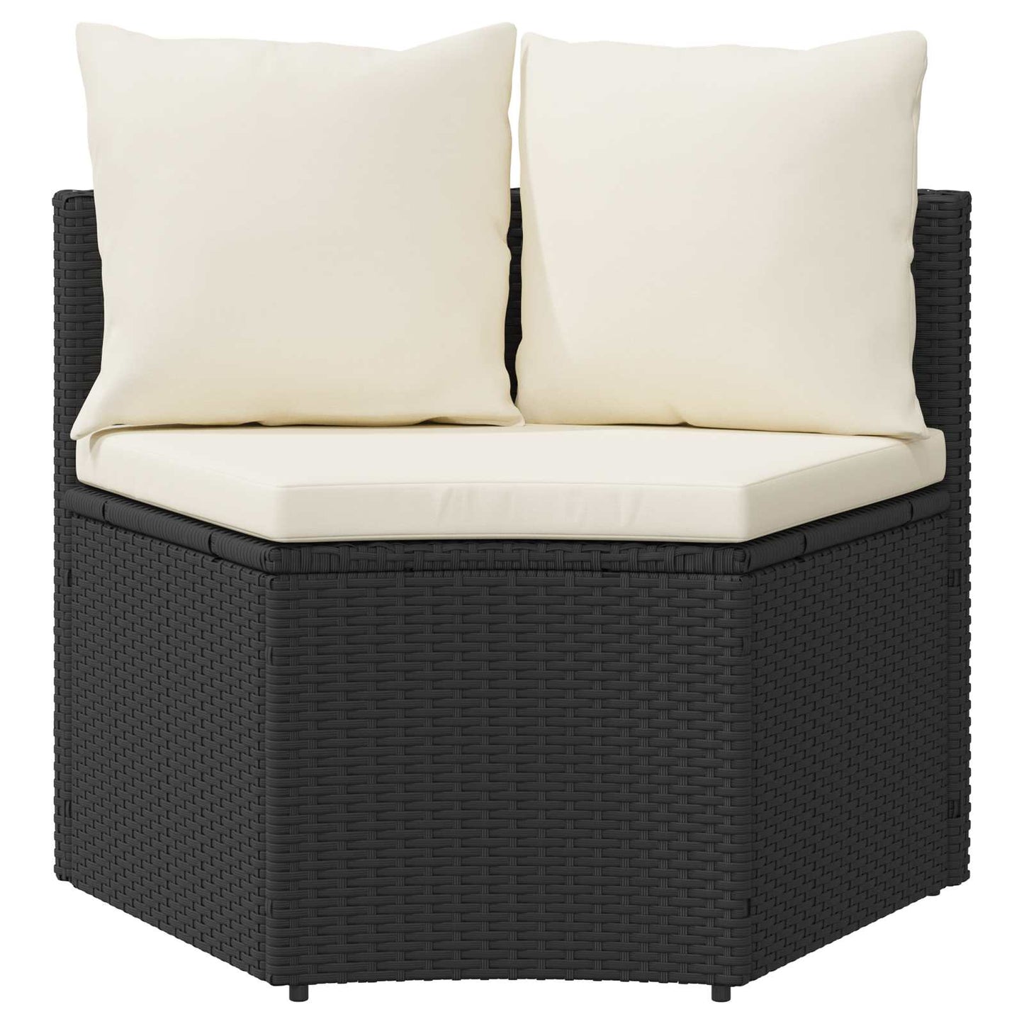 Set di divani 2 pcs Nero