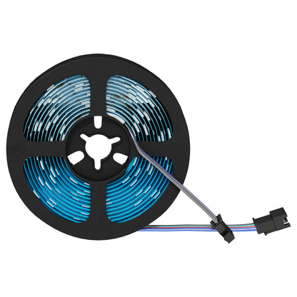 Striscia LED 2 pcs Nero e trasparente 3000 mm Rame e plastica