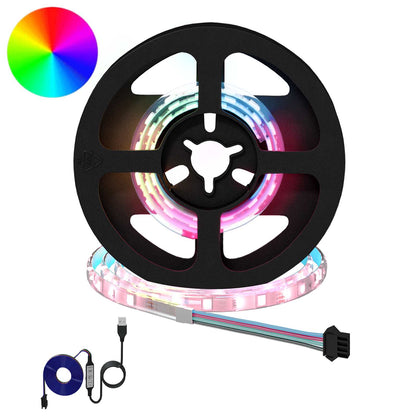 Striscia LED 2 pcs Nero e trasparente 350 mm Rame e plastica