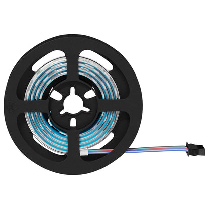 Striscia LED 2 pcs Nero e trasparente 750 mm Rame e plastica